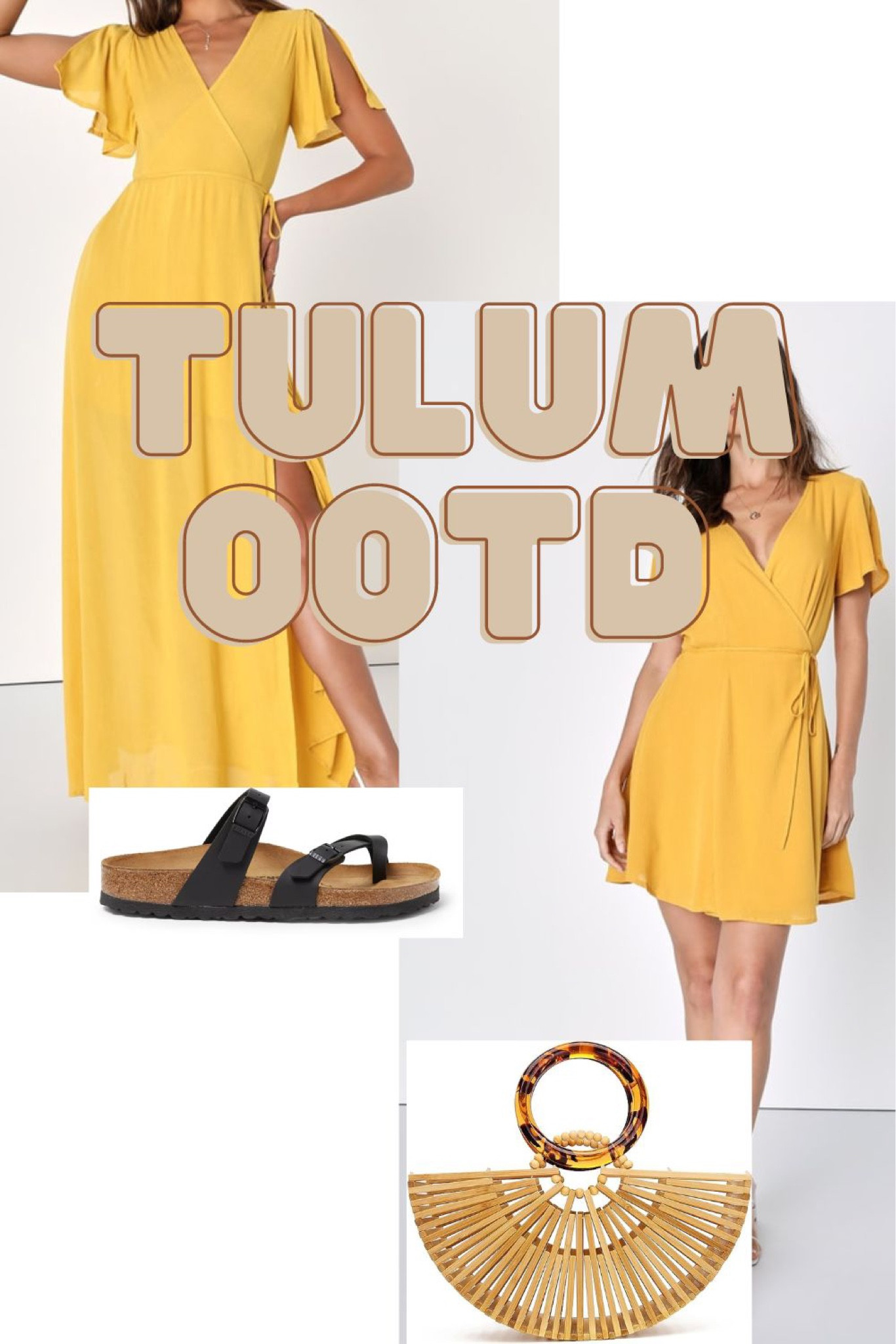 casual yellow dress outfit ideas