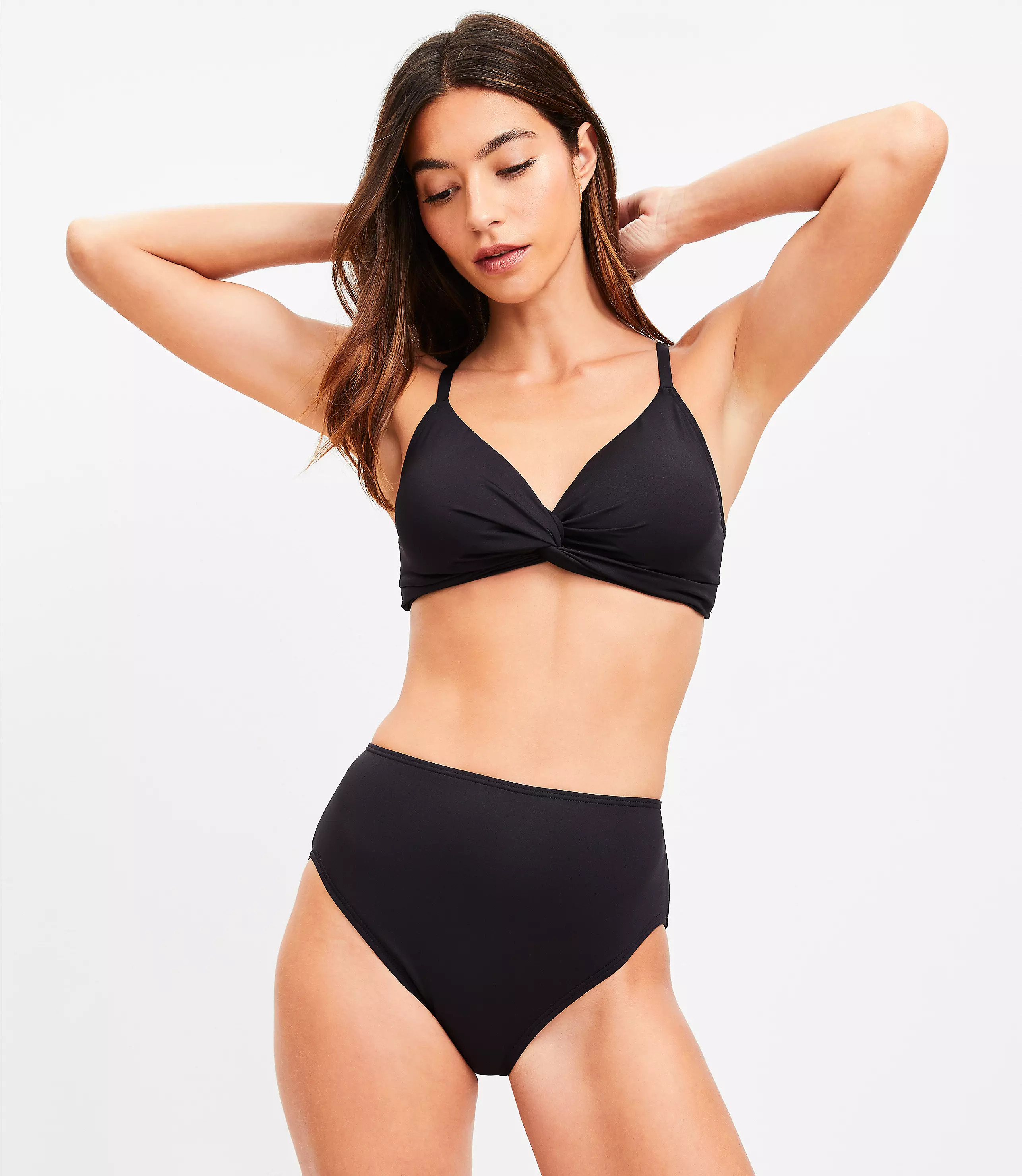LOFT Beach High Waist Bikini Bottom | LOFT