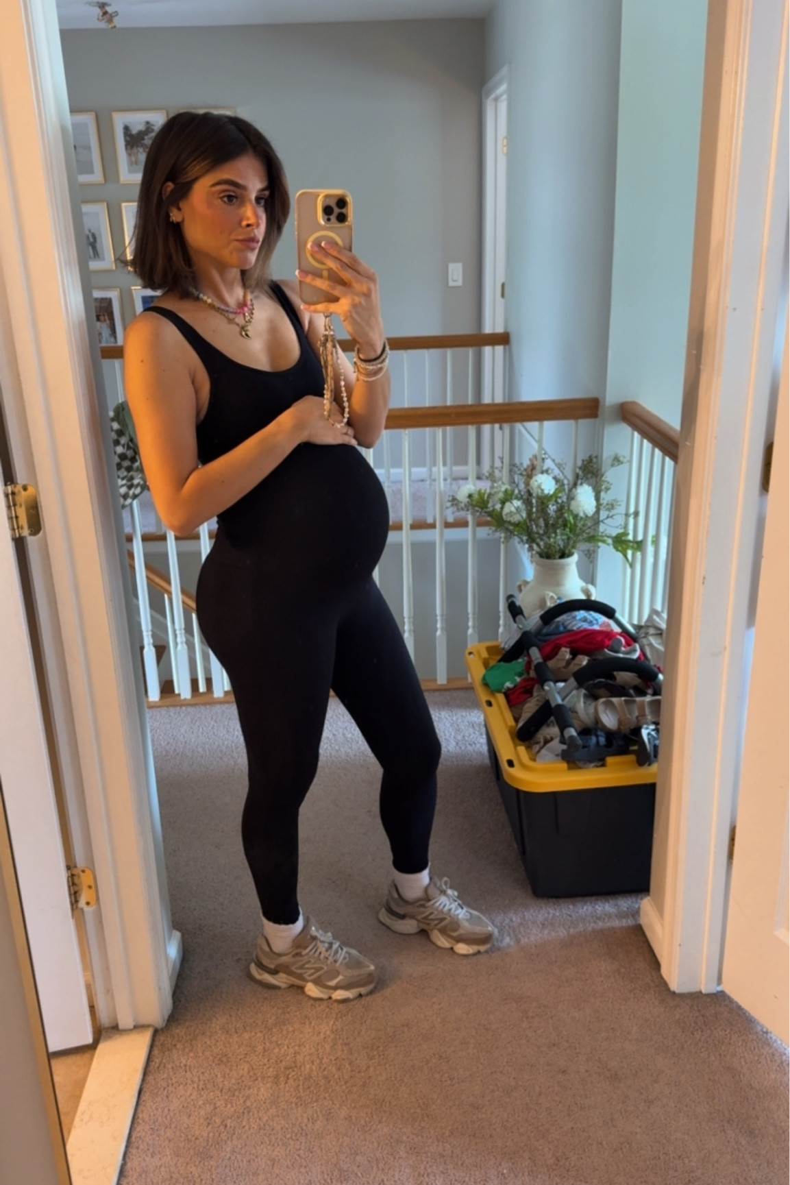 One piece jumpsuit - size: medium 

#LTKootd #LTKmomlife #LTKdayinmylife