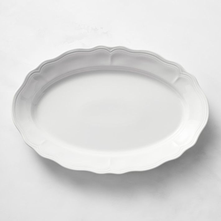 Pillivuyt Queen Anne Porcelain Platter | Williams-Sonoma