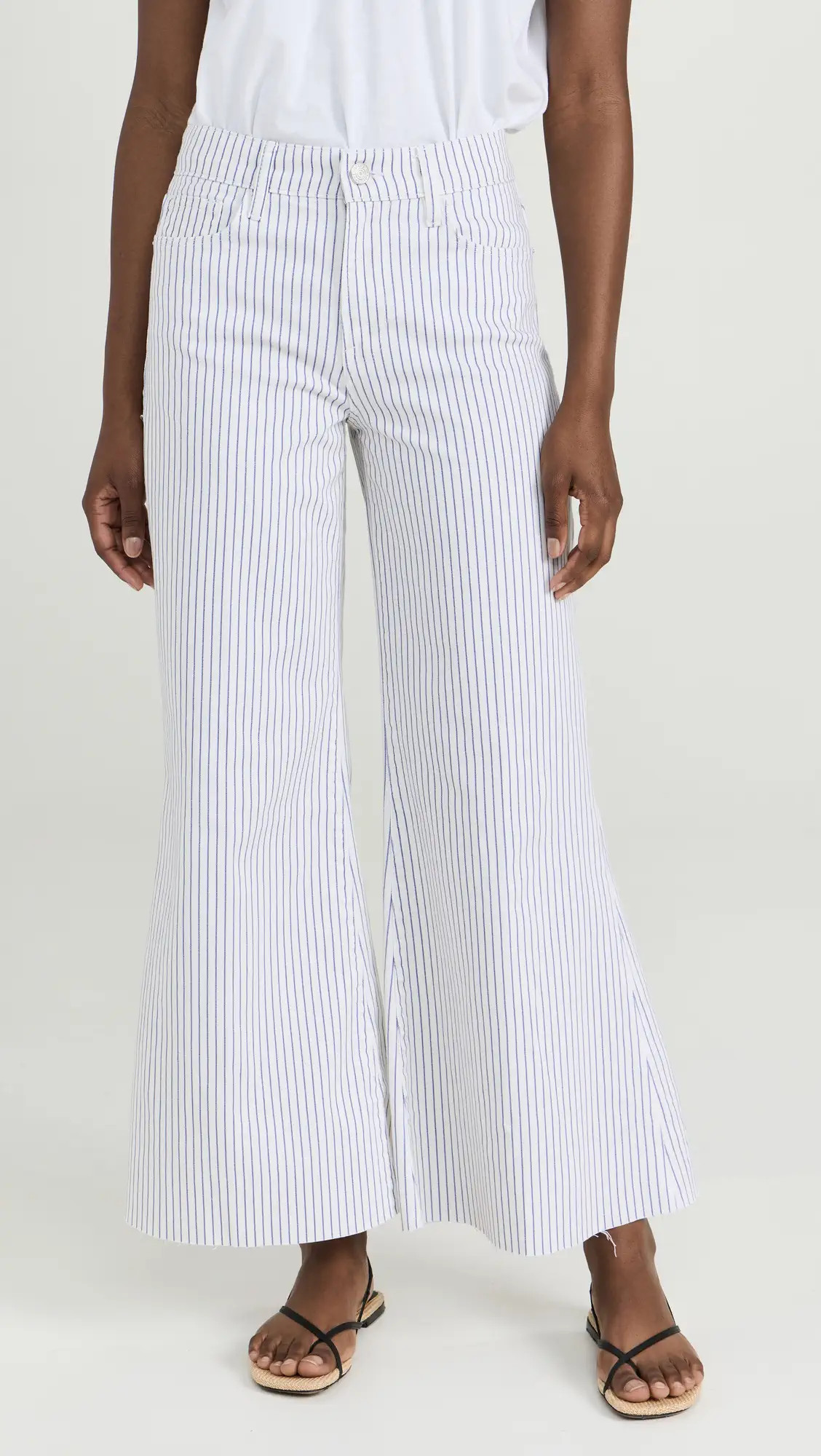 FRAME Le Palazzo Crop Raw After Jeans | Shopbop | Shopbop