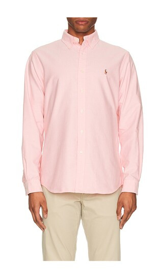 Oxford Sport Shirt in Pink | Revolve Clothing (Global)