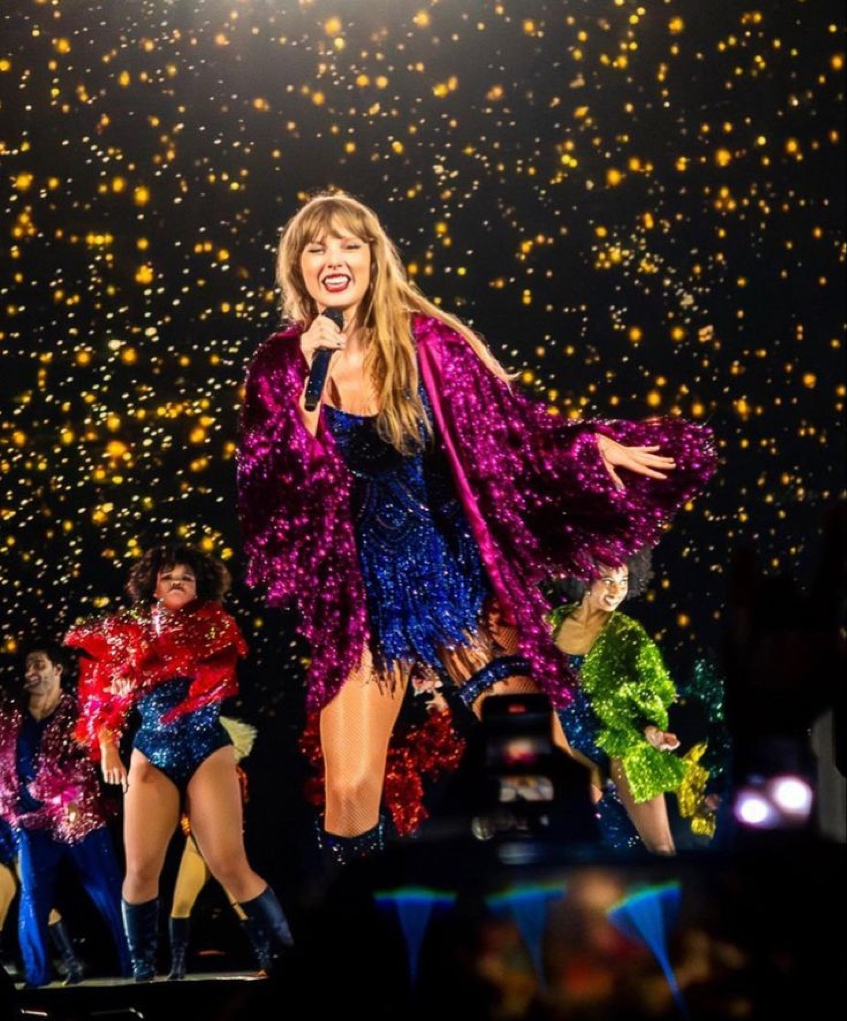 Taylor Swifts Eras Tour colorful Karma Fringe Jacket


#LTKFestival #LTKStyleTip #LTKFindsUnder100