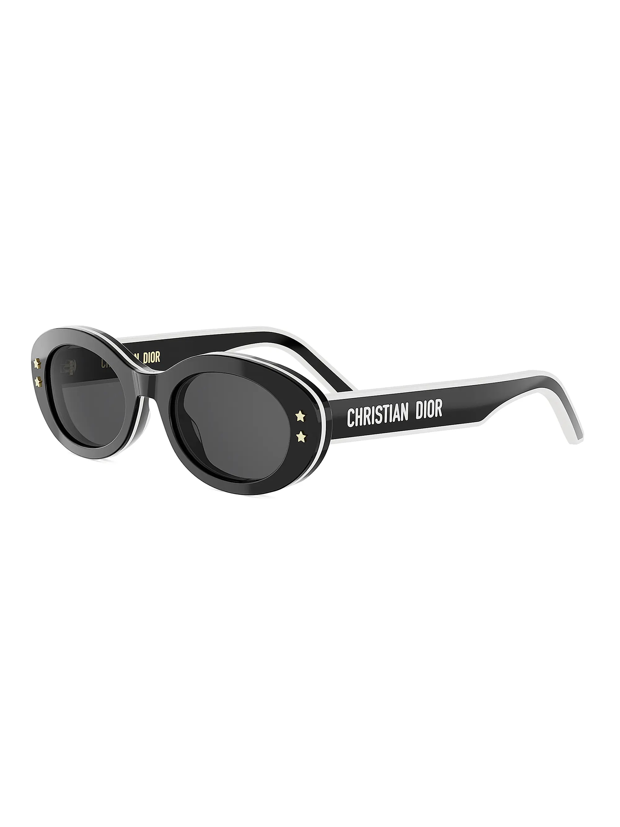 DiorPacific B4I 51MM Oval Sunglasses | Saks Fifth Avenue