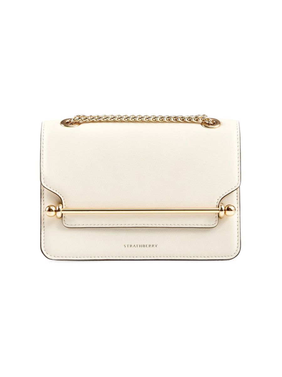 Mini East/West Leather Shoulder Bag | Saks Fifth Avenue