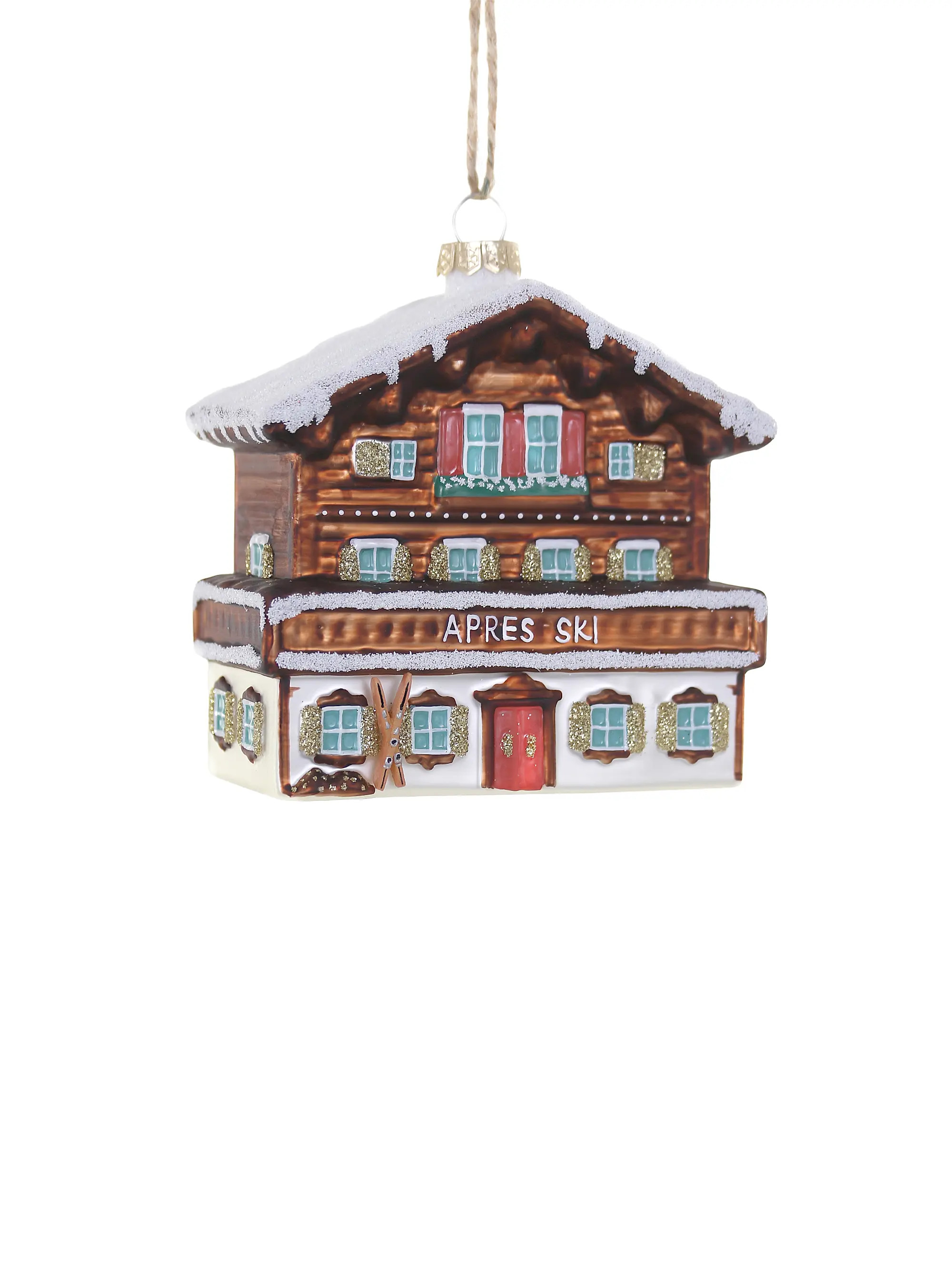 Ski Chalet Ornament | Saks Fifth Avenue