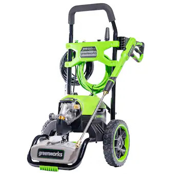 Greenworks 2600-PSI 1.1-GPM Cold Water Electric Pressure washer with 4 Spray Tips Lowes.com | Lowe's