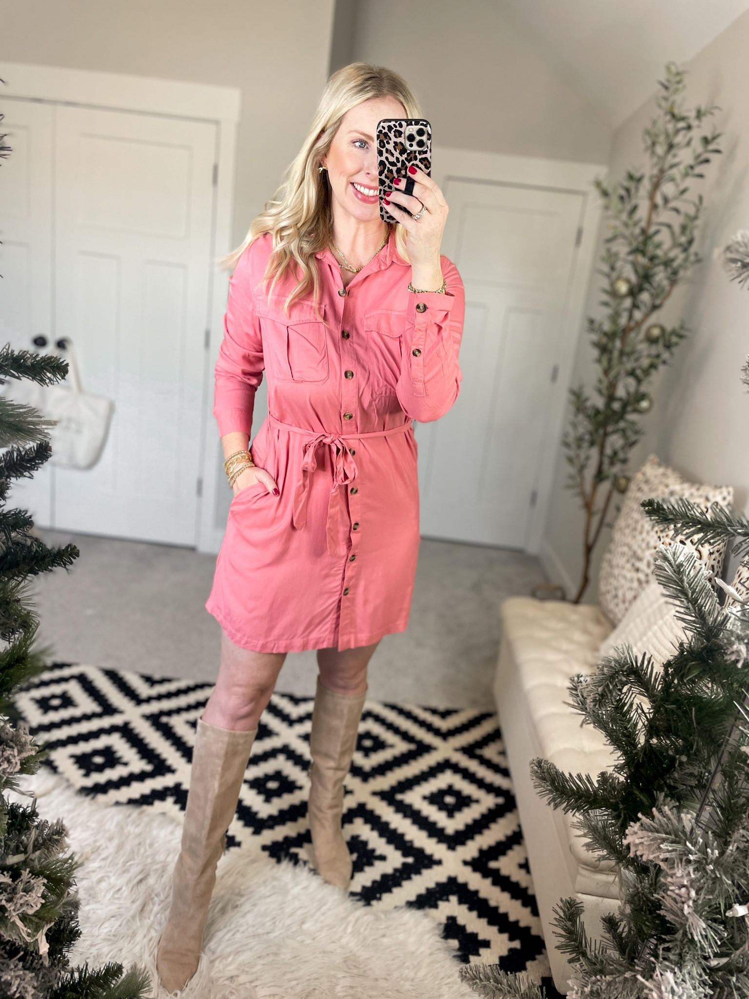 Weekend Walmart wins try on 
Pink Shirtdress- medium 


#LTKworkwear #LTKstyletip #LTKunder50
