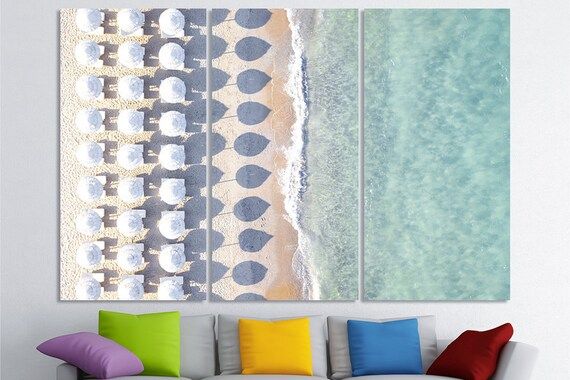 Canvas Set of Beach | Etsy (US)