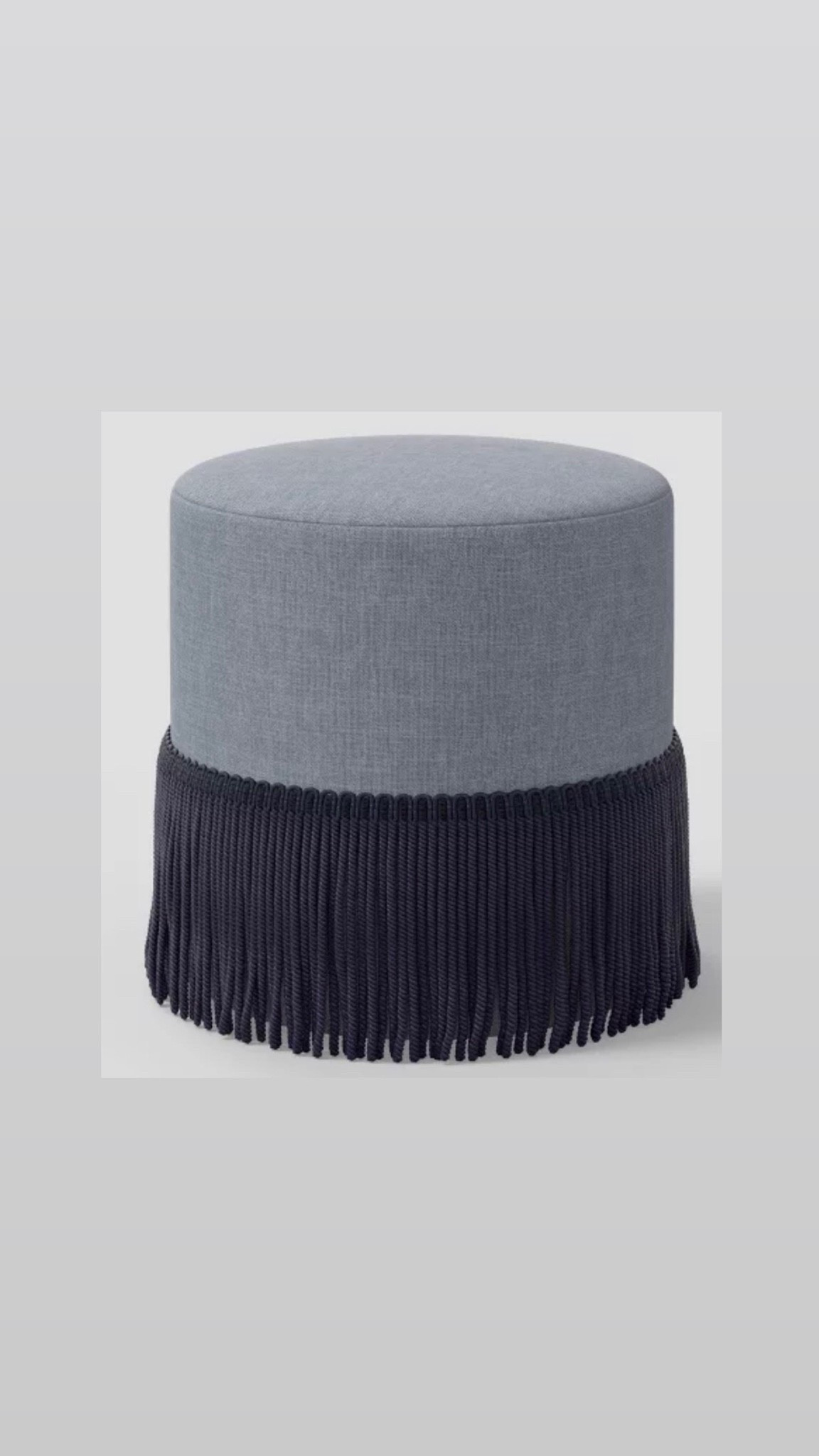 This blue fringe ottoman from Target has been one of my favorite finds on my wishlist lately! 💙 I love the color and texture.  Definitely one I'm keeping my eye on! It's linked in my LTK if you want to check it out. ✨

#LTKHome #TargetFinds #TargetHome #Wishlist #HomeDecor #BlueDecor #Ottoman #LivingRoomDecor #CozyHome #AffordableDecor #HomeInspo