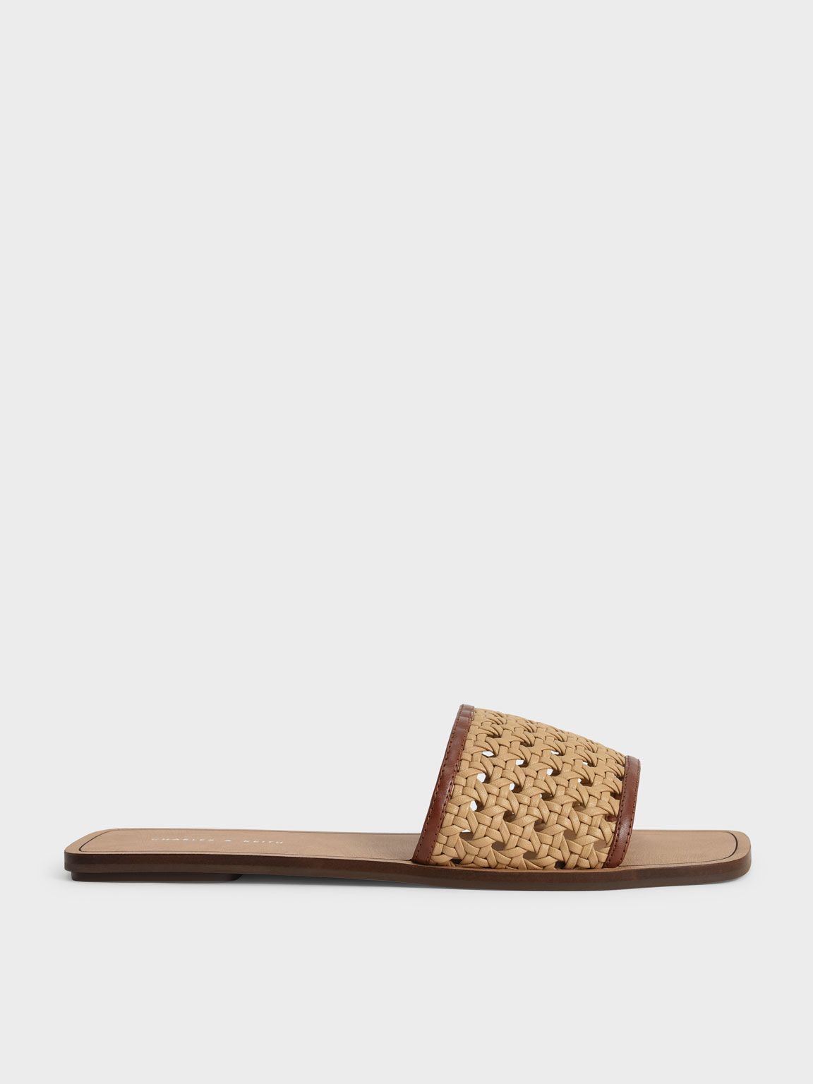 Woven Slide Sandals
- Brown | CHARLES & KEITH (US)
