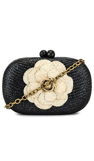Olive Camelia Clutch | Revolve Clothing (Global)