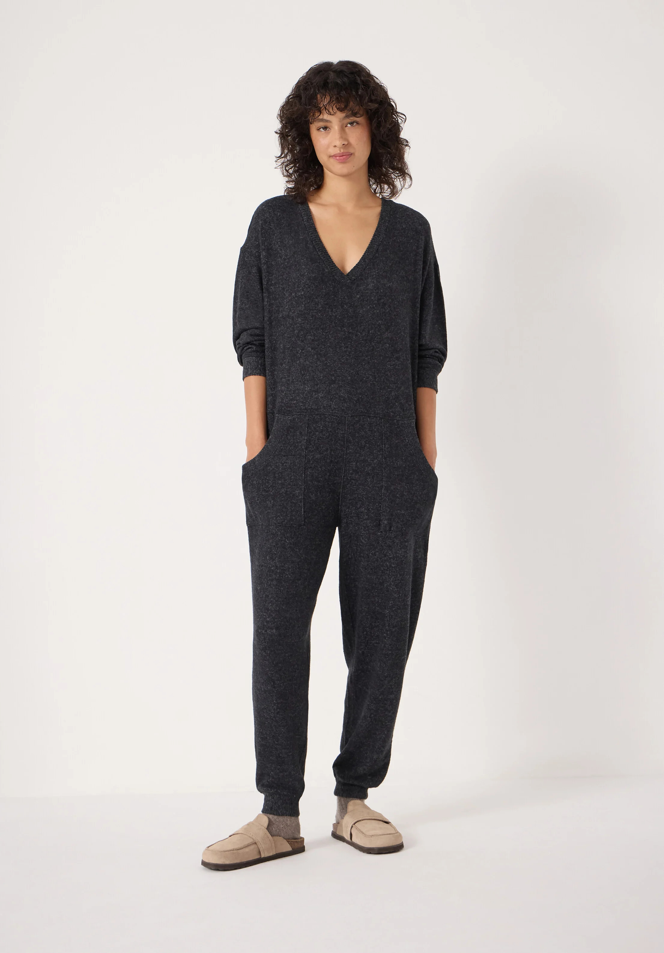 Elle Supersoft V-Neck Onesie | Hush UK