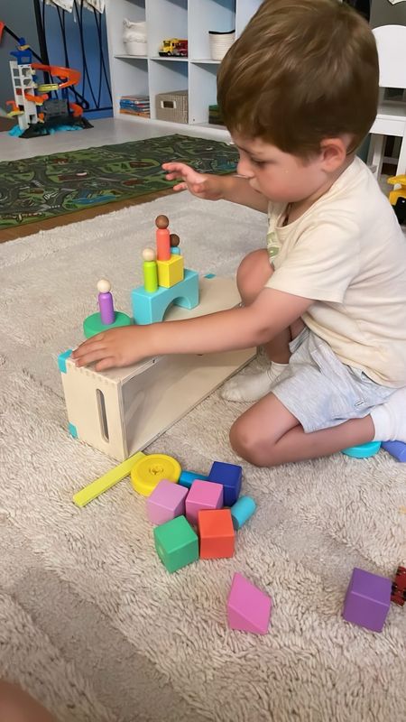 Lovevery block set! Love how many ways a toddler can play with this! 

#LTKKids #LTKFindsUnder100 #LTKBaby