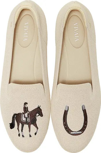 Round-Toe Embroidered Loafers | Nordstrom