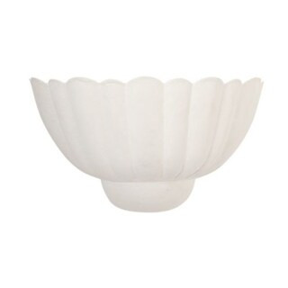 Venus Wall Sconce with Shell Inspired Silhouette & Plaster White Finish | Ballard Designs, Inc.