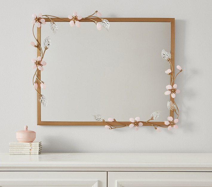 Grace Rectangular Mirror | Pottery Barn Kids