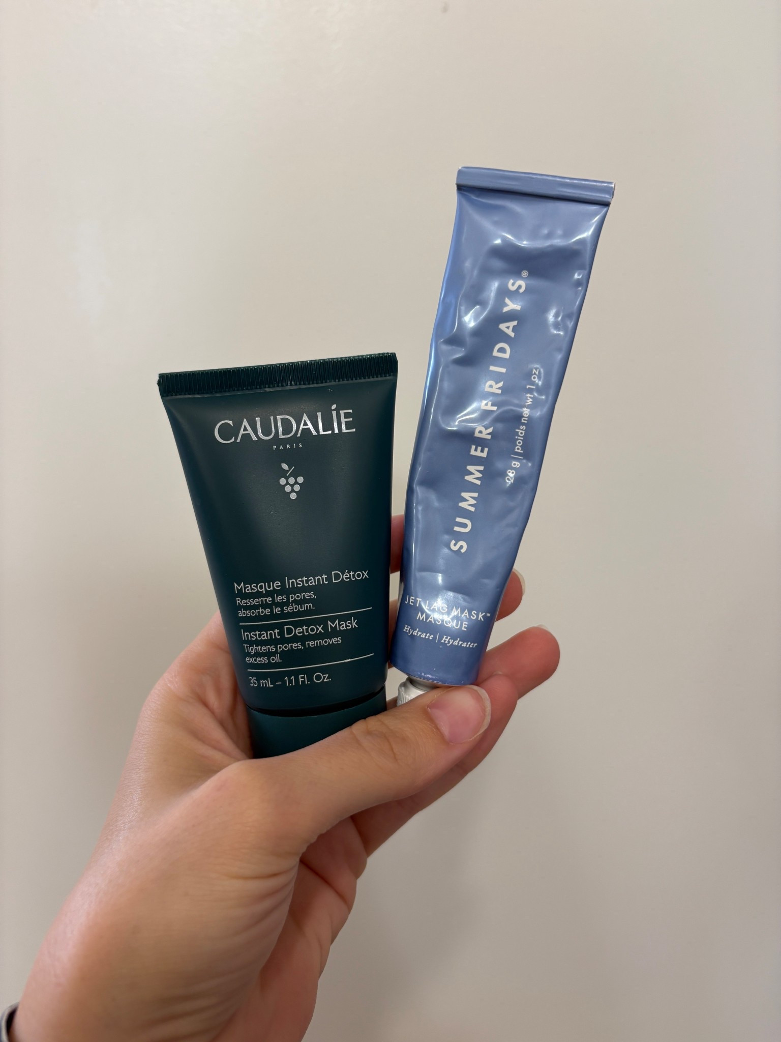 My two favorite face masks lately! The popular jet lag mask from Summer Fridays and detox mask from Caudalíe! Both available at Sephora! 

#selfcare #facemask #beautymusthaves 

#LTKselfcare #LTKgrwm #LTKmomlife