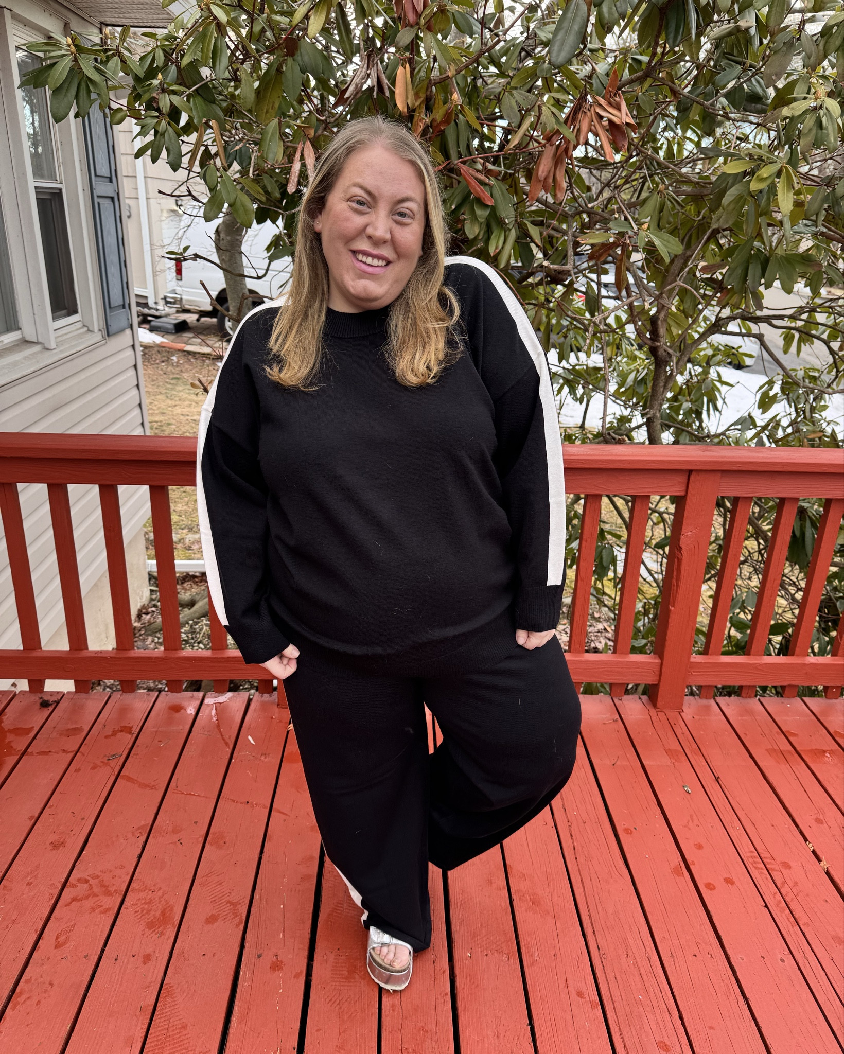 Swipe ➡️ to see the cutest set in action! This is going to be my new uniform! Dress it up or down- so cozy! It’s a must! 

Use code ⭐️ PHATULLA @ checkout to save $$$! 

#LTKSpringSale #LTKPlusSize #LTKmomlife