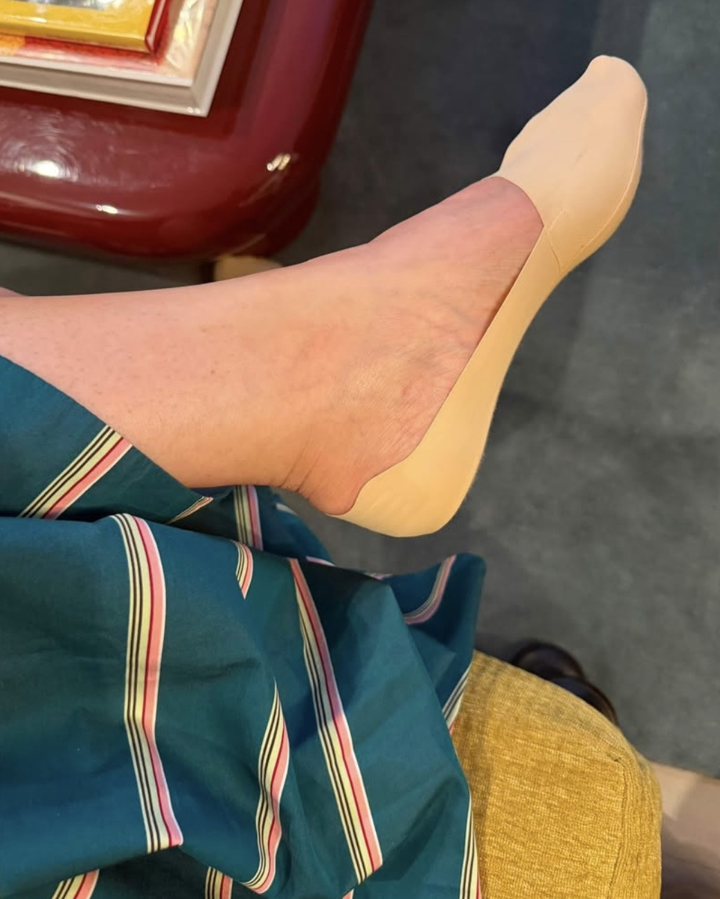 No-show socks that ACTUALLY don’t slip. They’re thin enough to not bunch up under your shoes, but thick enough to prevent blisters. I wore these walking all over NYC last weekend, and they DID. NOT. BUDGE.

#LTKTravel #LTKWorkwear #LTKdayinmylife
