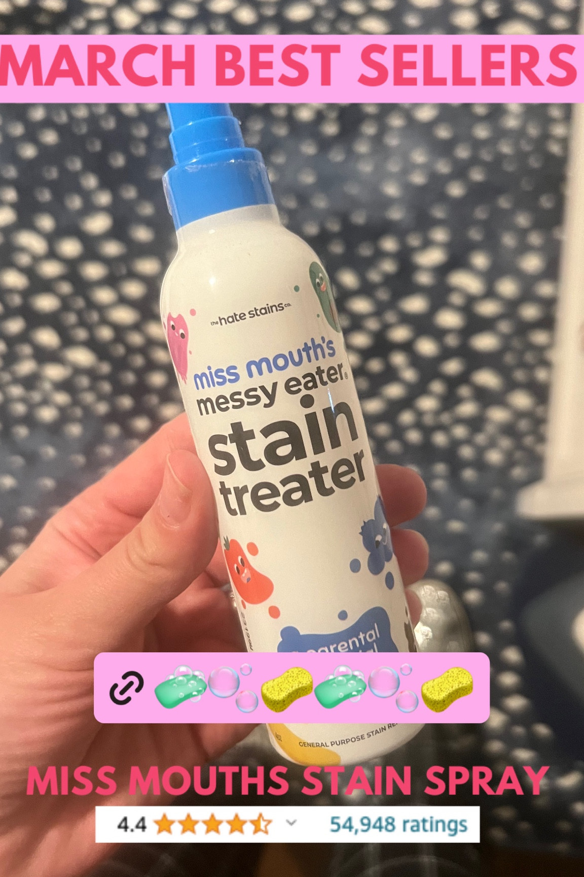 The best stain spray for everyone! We use it for food stains, baby stains etc. 

Amazon, miss mouths, Amazon finds 

#LTKfindsunder50 #LTKsalealert #LTKhome