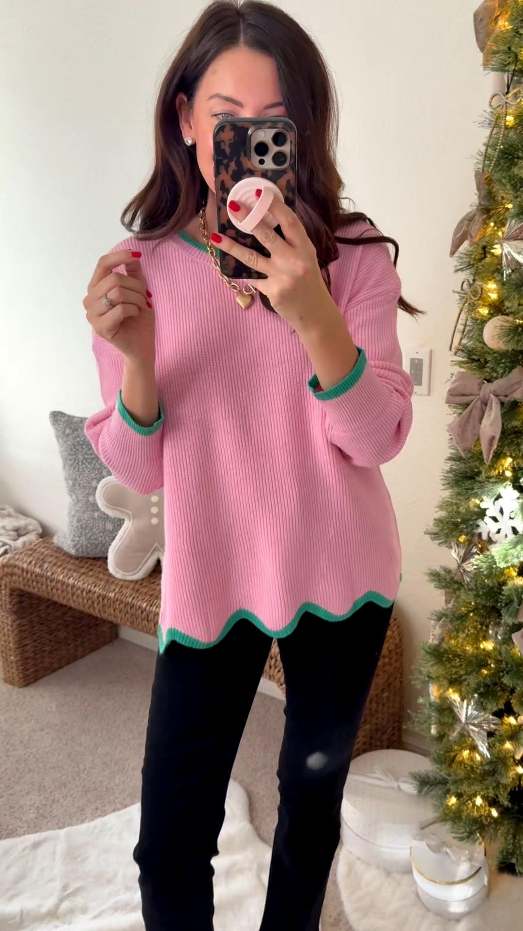 @amazon sweaters & jacket on sale for Black Friday! #founditonamazon 
Wearing a medium in all sweaters/jacket + small in leggings #WinterFavorites2025 

#LTKSaleAlert #LTKGiftGuide #LTKCyberWeek