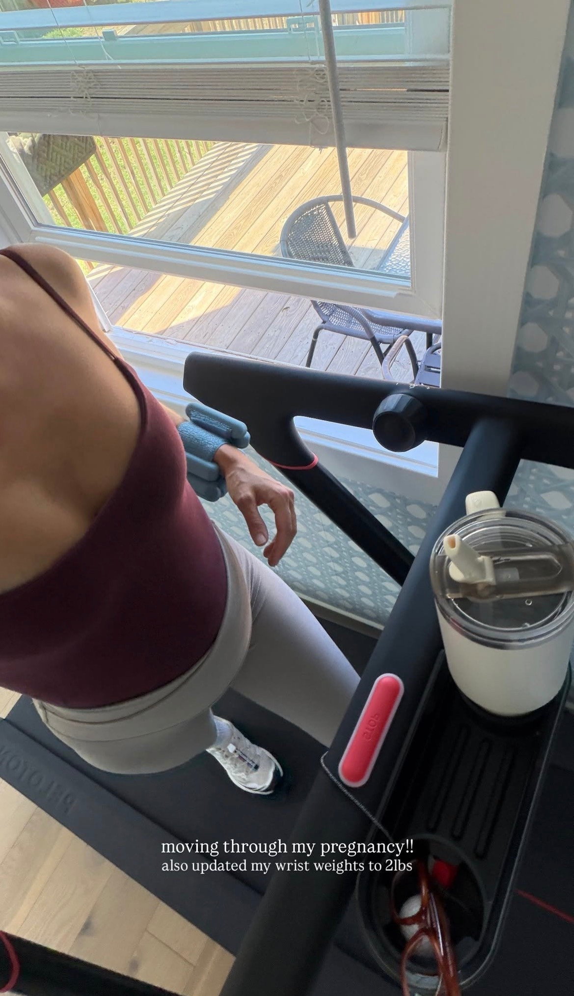 [4/7/26] moving through my pregnancy !! also updated my wrist weights to 2lbs 🫶🏻🫶🏻

#LTKfitnessgoals #LTKBump #LTKootd