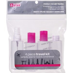 4 Piece Travel Kit | CVS Health
