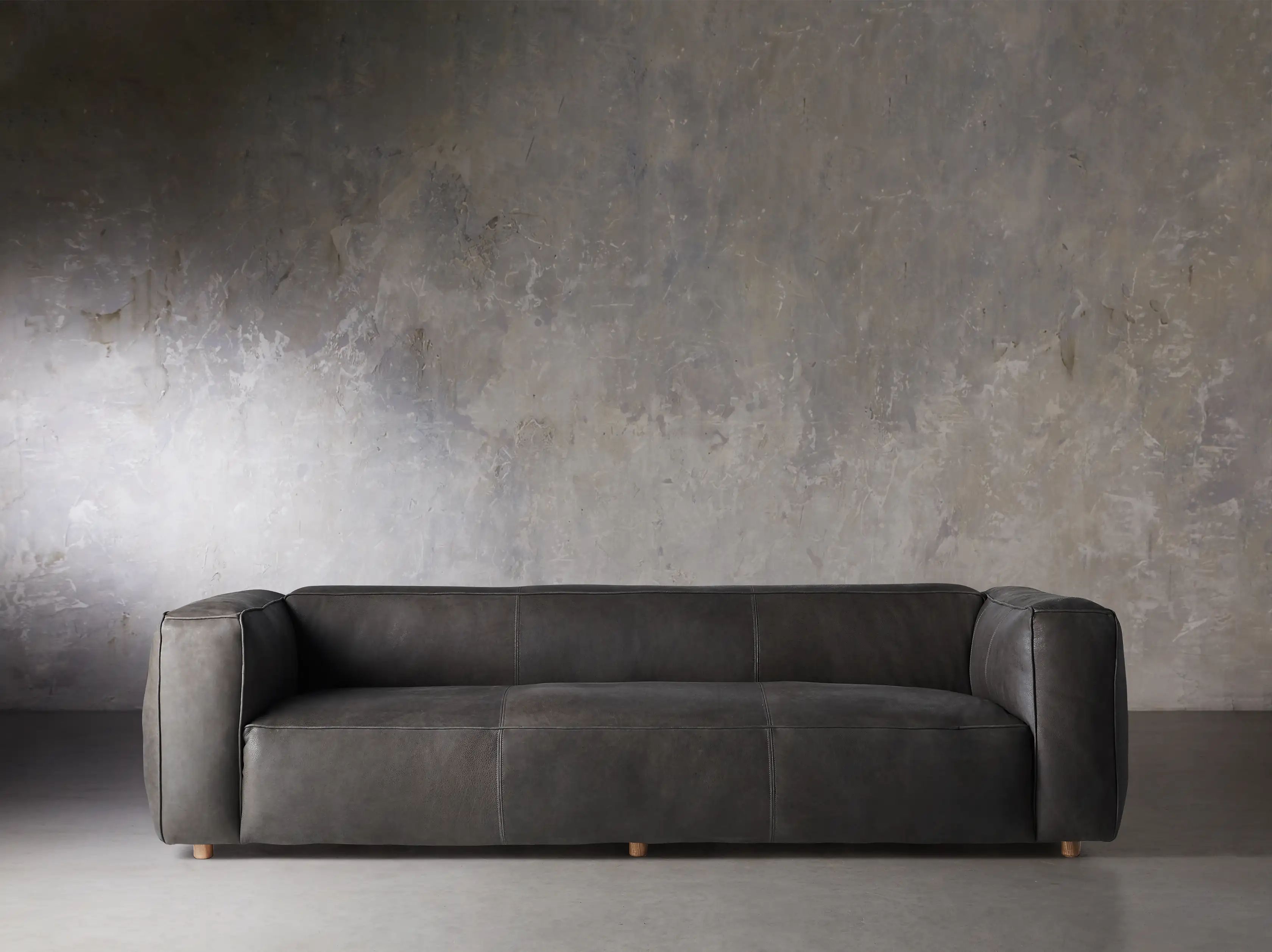 Madrone Leather Sofa | Arhaus