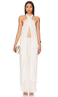 LSPACE Cyrus Cover Up Top in Cream from Revolve.com | Revolve Clothing (Global)