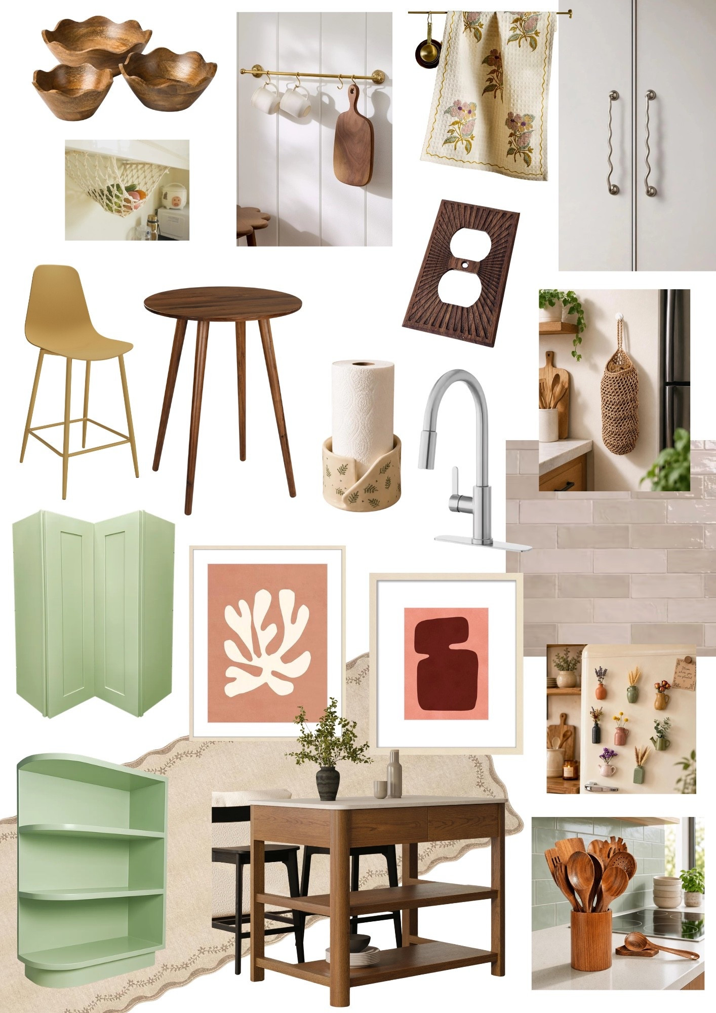 Quirky Eclectic Kitchen inspo!💛

#LTKHome
