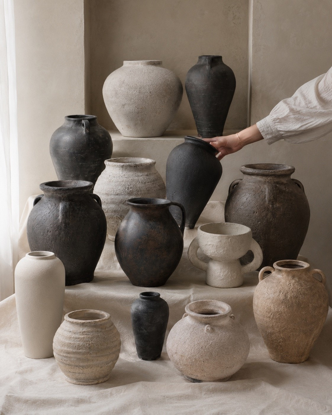 Amazon vases- designer picks with neutral aesthetic, vintage, beige, white, black, coffee table decor, fireplace mantel, bookshelf, greenery, organic modern, minimalist, transitional, mom life, Restoration Hardware style, Pottery Barn home,

#LTKhome #LTKsale #LTKstyletip