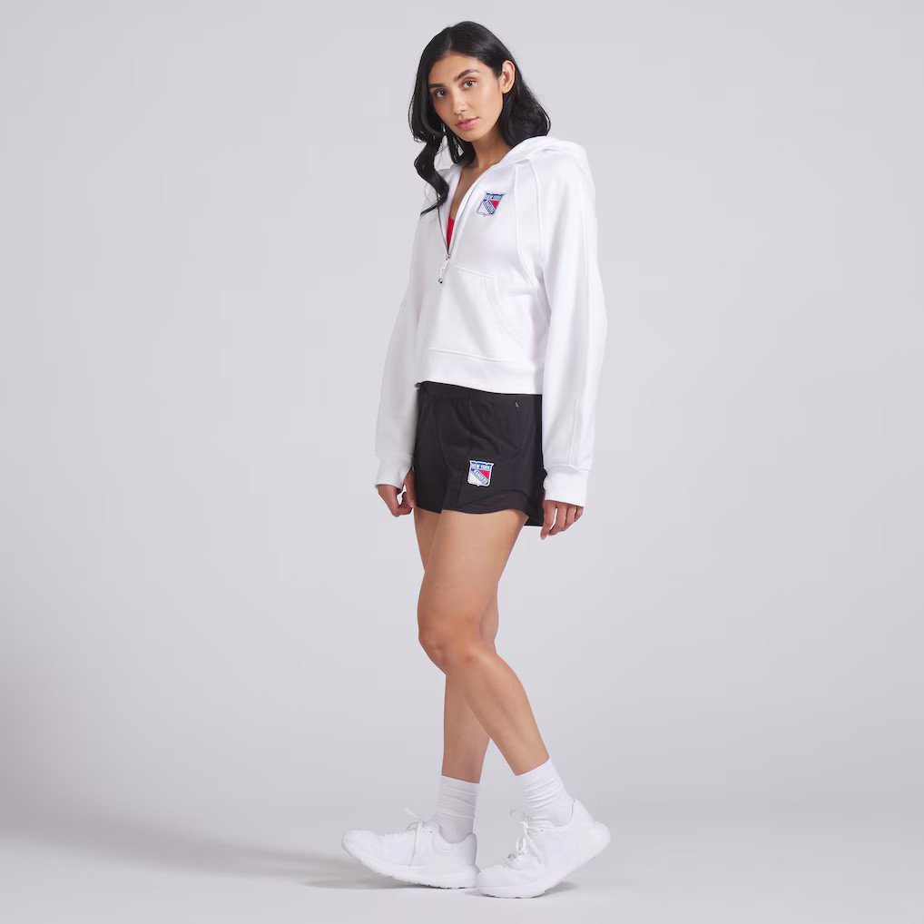 New York Rangers lululemon Women's Scuba Oversized Half-Zip Hoodie - True Red | Fanatics