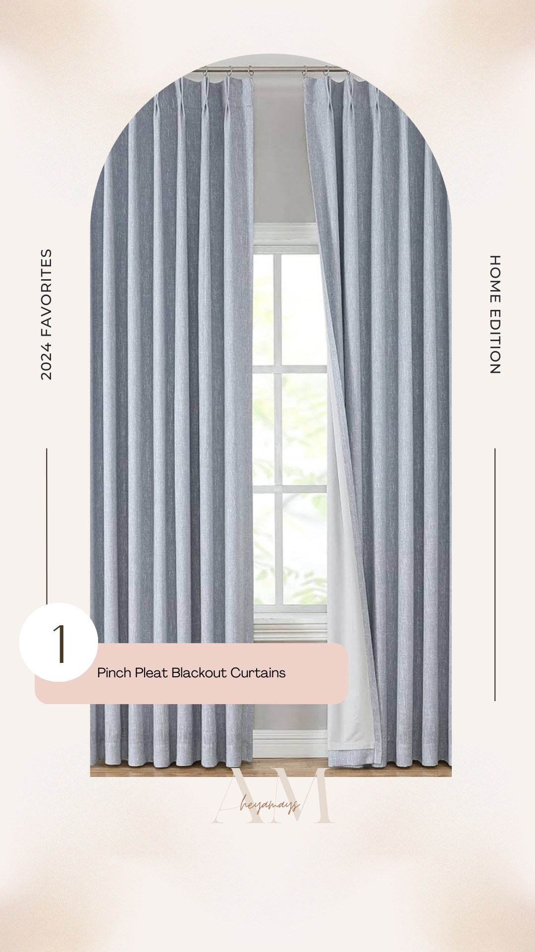 These blackout curtains were perfect for Aiden’s room. Pottery Barn inspired at a fraction of the price. Pack of 2!
Color: Chambray Blue
Size: 40wx90L
Nursery decor // baby boy room // affordable curtains // living room pinch pleat curtains // bedroom curtains

#LTKKids #LTKFamily #LTKHome