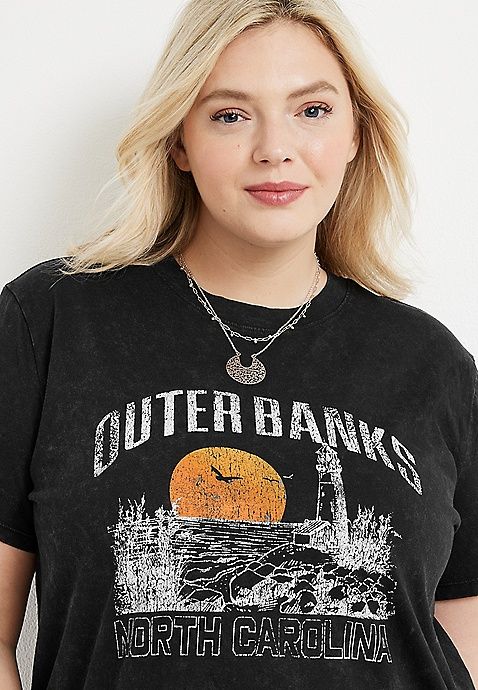 Plus Size Outerbanks Graphic Tee | Maurices