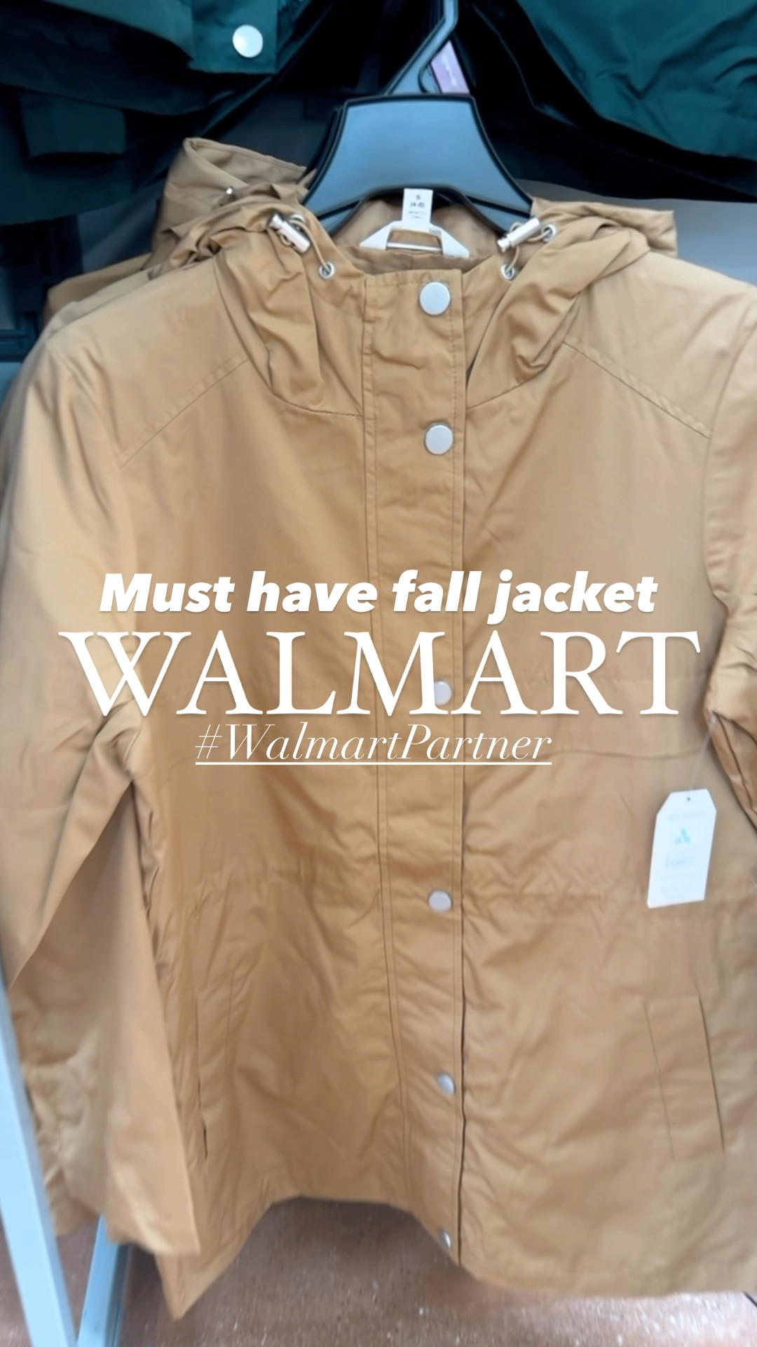 I just found the must have @walmartfashion jacket for fall!!!! I love the color!!!! #WalmartPartner It has a big hood, adjustable waist, and feels like it would be great in the rain too!!! #walmartfashion
⬇️⬇️⬇️
Jacket TTS small
Top TTS small
Jeans TTS size 4
Shoes TTS

#LTKVideo #LTKFindsUnder50 #LTKStyleTip