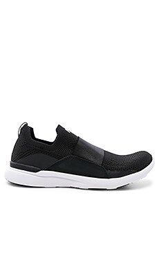 APL: Athletic Propulsion Labs Techloom Bliss Sneaker in Black & White from Revolve.com | Revolve Clothing (Global)