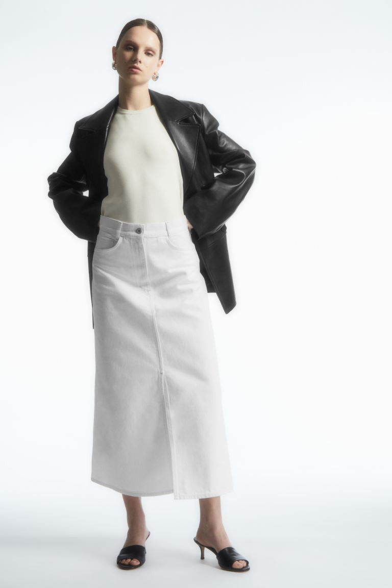 MIDIROCK AUS DENIM IN A-LINIE | H&M (DE, AT, CH, NL, FI)