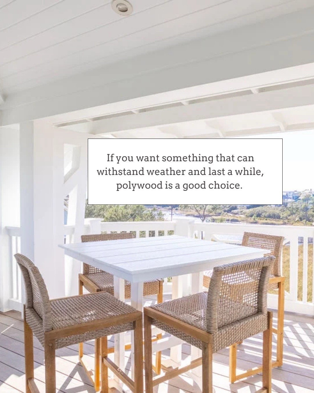 Love how durable polywood is 🙌🏻🙌🏻

#LTKSeasonal #LTKHome