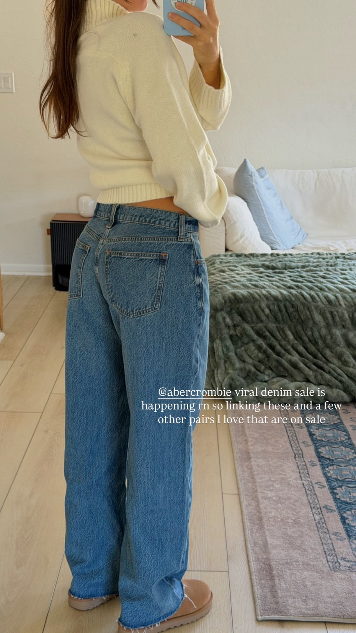 Abercrombie’s viral denim sale is happening rn so linking a few of my fav jeans that are on sale! 

#LTKSeasonal #LTKootd #LTKSaleAlert