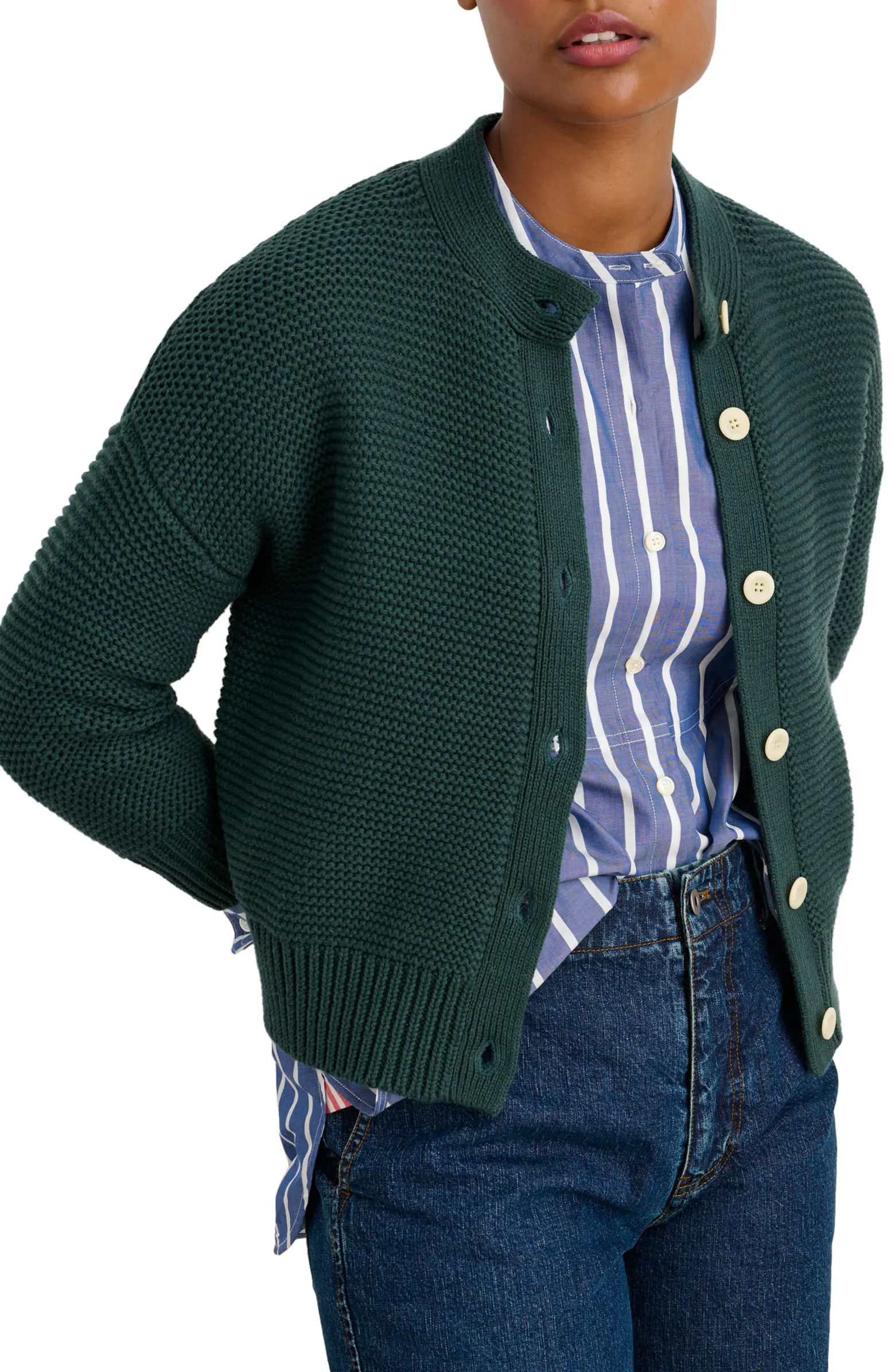 Chunky Cotton Cardigan | Nordstrom
