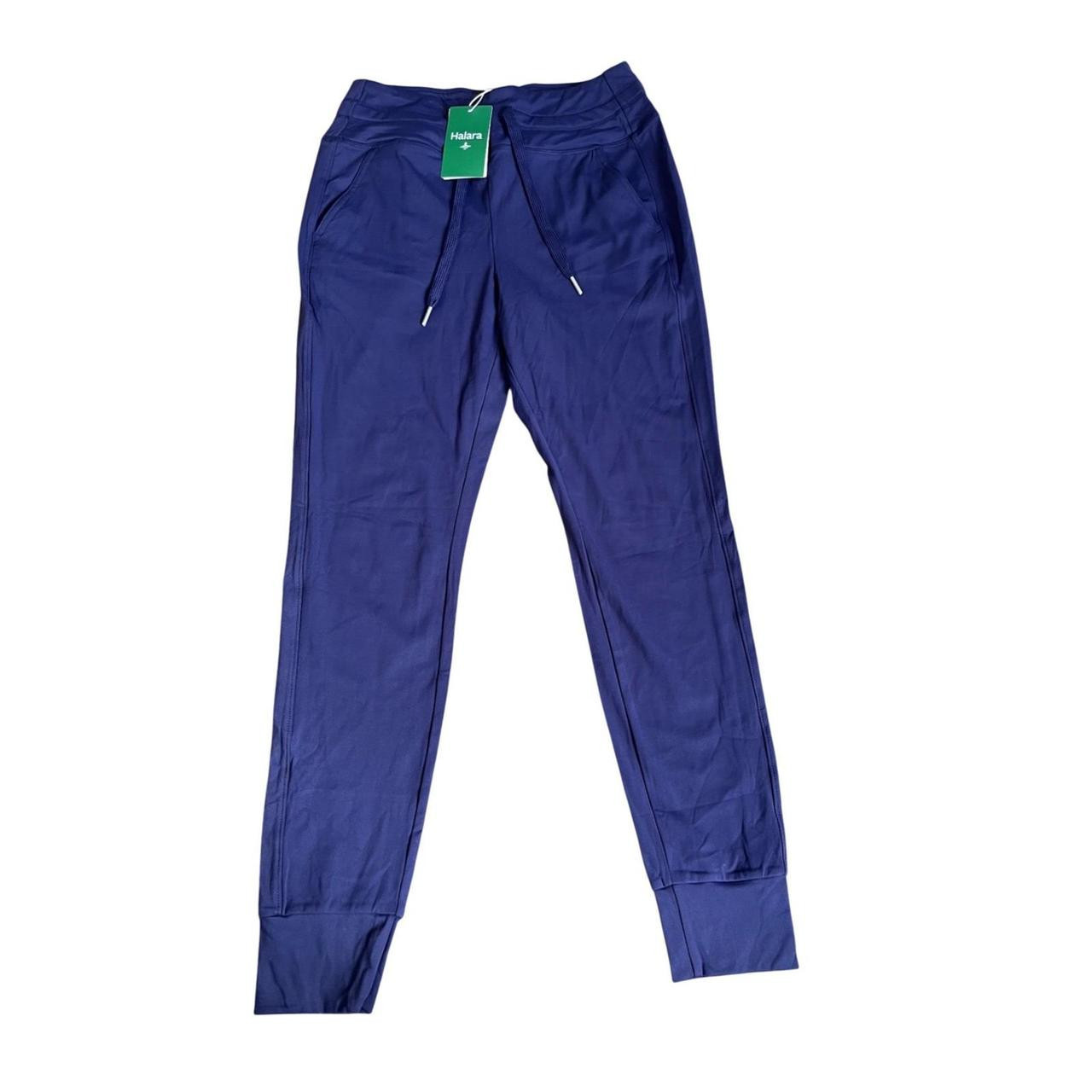 Halara Women's Sweatpants - Navy - M | Depop US