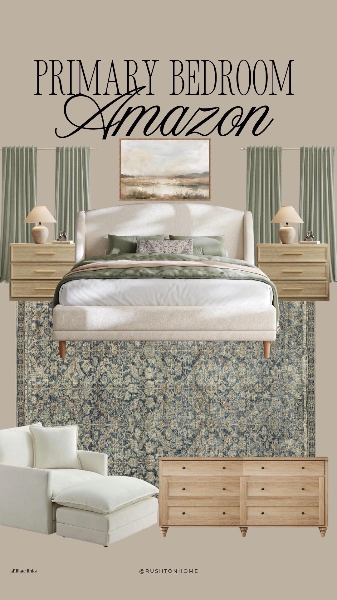 Spring bedroom, amazon primary bedroom decor, amazon bedroom furniture, neutral bedroom decor, organic modern bedroom, upholstered bed amazon, bedroom rug amazon, nightstands amazon, dresser amazon bedroom, bedroom lighting amazon, calming bedroom decor, modern neutral bedroom 

 



#LTKhaul 

#LTKmomlife #LTKHome