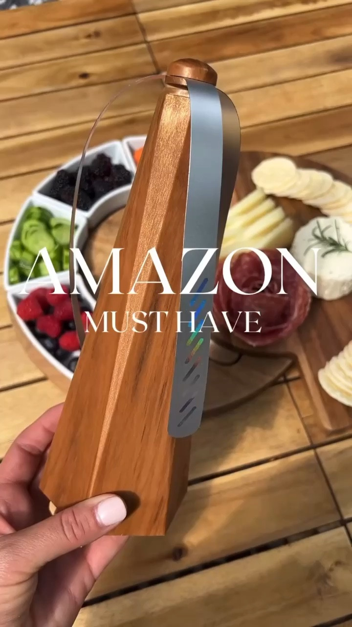 Treva Chemical Free Bug Fan, Fly Deterrent with Holographic Blades to Clear Bugs, Mosquitoes, and Flies, Battery Powered Fly Fan, Black (2 Pack),

Cheese Board Set - Charcuterie Board Set and Cheese Serving Platter - Made from Acacia Wood - US Patented 13 inch Cheese Cutting Board and Knife Set for Entertaining and Serving - 4 Knives and 4 Bowls,

4 Pack Fly Fan for Tables Portable Fly Fan Keep for Your Food Clean Meal Table Fly Fan for Outdoor Indoor Picnic Dinner Classroom(Wood Grain)

#LTKsalealert #LTKFind #LTKunder50