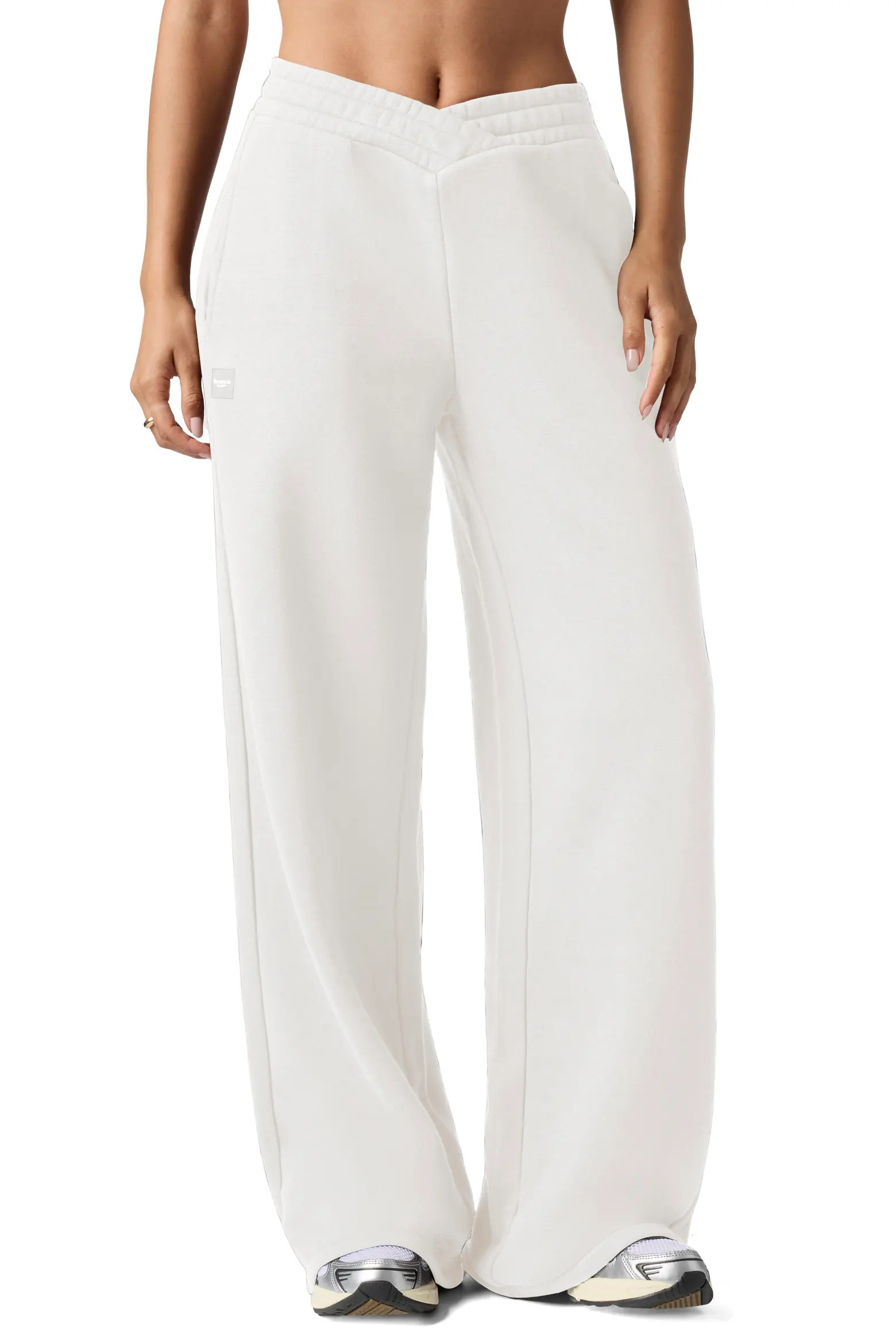 Florence by Mills Cozy Crush V Wide Leg Sweatpants (Women) | Nordstrom | Nordstrom