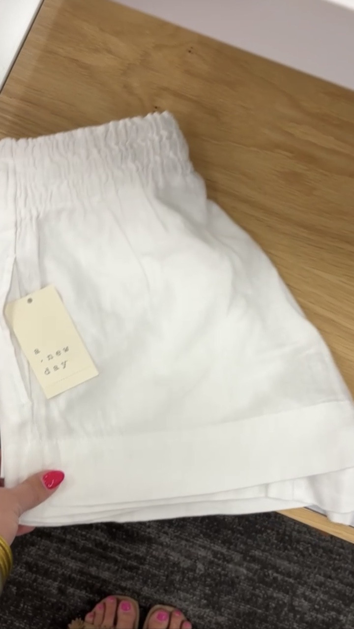 Easy white pull-on shorts for summer! 🤍Perfect for throwing on with tanks, tees, swimsuits, or oversized button downs !

Spring, summer, travel, beach vacation, @Target

#LTKootd #LTKSeasonal #LTKMidsize