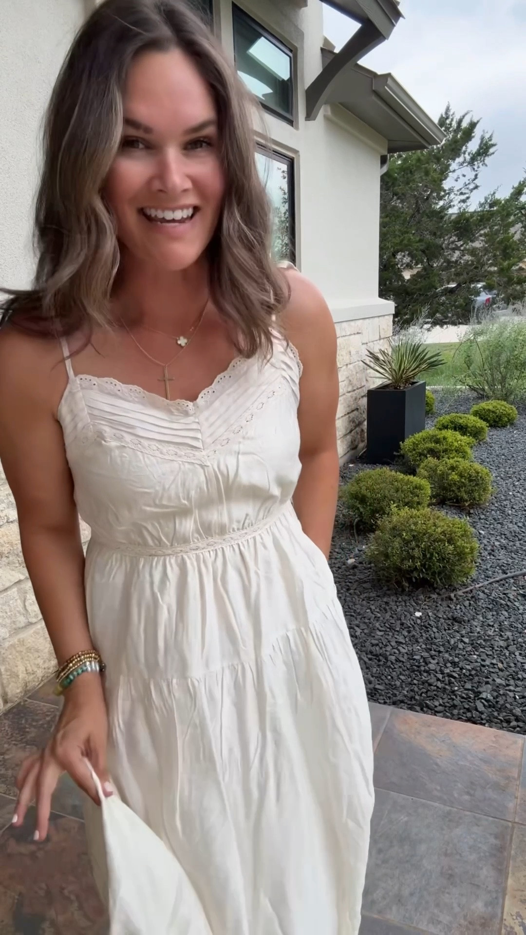 Beach vacation ready🤍 Found this beautiful flowy dress at Walmart, you’d never believe it!

#LTKTravel #LTKootd #LTKvlog