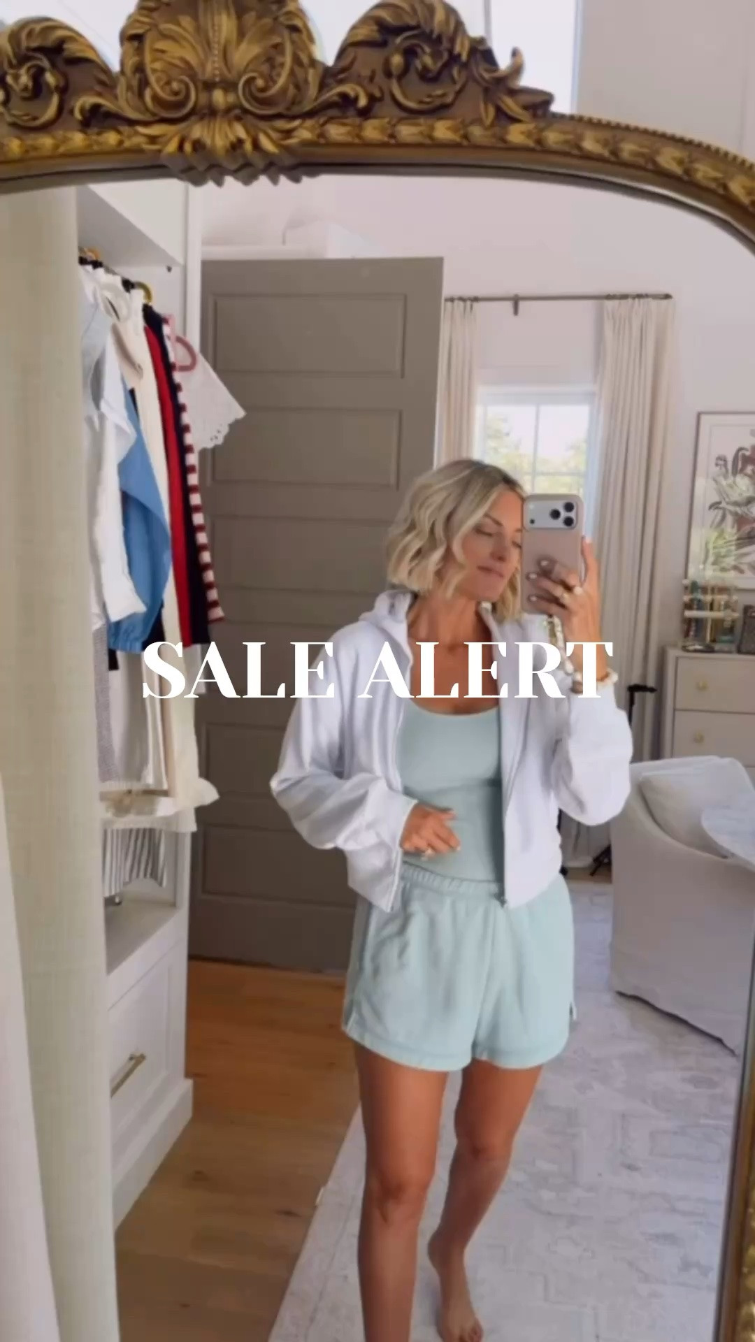 Obsessed with this misty sage set from @abercrombie ! The stock is low on these sweat shorts but I am linking the pant version 😍 the prettiest color and easy fit - can’t go wrong with a bra free tank! Use code AFLOVERLY for 15% off almost everything! Wearing S in all. 

Loverly grey, abercrombie finds, sale discount code Abercrombie, lounge wear, athleisure, errands outfit, travel day look, matching set women

#LTKSeasonal #LTKSaleAlert #LTKActive