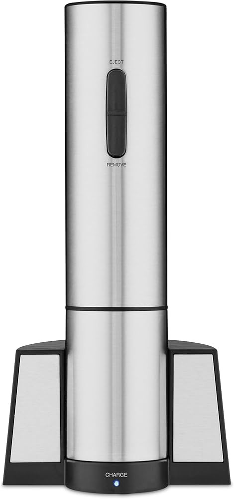 Cuisinart CWO-25 Electric Wine Opener, Stainless Steel 3.50" x 4.75" x 10.00" | Amazon (US)