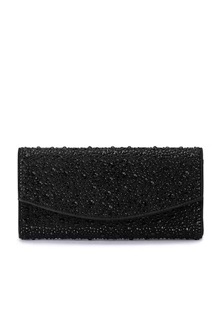 Emma Crystal Clutch in Black | Revolve Clothing (Global)